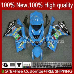 Suzuki GSX R1000 GSXR 1000CC 2007-2008 48NO.30 GSXR1000 K7 07 08 GSXR-1000 GSXR1000CC 2007 2008 OEMフェアリングキットシアンブルーストック