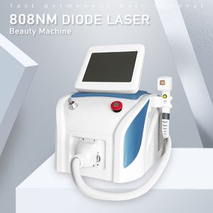 Equipamento permanente do salão de beleza da remoção do cabelo da máquina portátil do laser do diodo 808nm