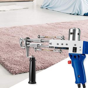 Sewing Notions & Tools Electric Carpet Tufting Gun For Cut Pile Loop Weaving Flocking Machine 7-21mm DIY High Speed Rug