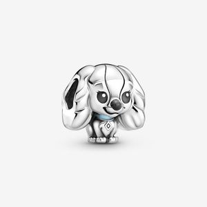 100% 925 Sterling Silver Bonito Lady Dog Charm Fit Pandora Original Europeu Encantos Pulseira Moda Jóias Acessórios