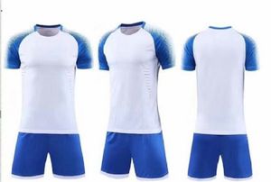 Moda 11 Jerseys em branco de equipe, costume, treinamento futebol usa manga curta rodando com shorts 0000003