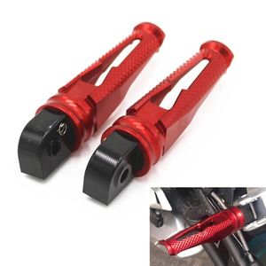 Pedals Motorbike Accesstories Rear Foot Pegs Footrest Adapter Rider/Passenger Footpegs For YZF R6 R1 R3 R15 R25 Modified