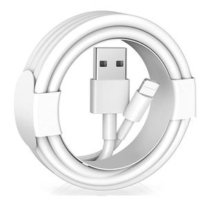 1M 3ft Lightning Type C Micro USB Cable Sync laadkabels voor iPhone 6 7 8 11 12 13 Pro Max Samsung Android -telefoon