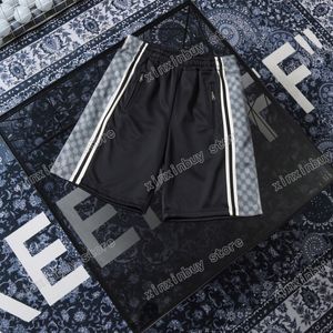 21ss Herr designer Shorts byxor bokstav Sidoetikett ficka Vår sommar Herr Webbing Byxa Casual bokstäver Byxor Bröllop svart 08