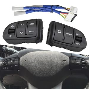 Multi function Steering Wheel Audio Cruise Control Buttons Switch For Kia sportage SL with backlight car styling