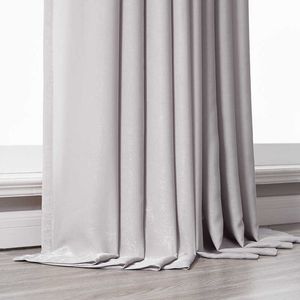 Super mjuk silke tulle gardin för vardagsrum stor hand känsla dekoration modern solid ren voile för köksbehandlingar 210712