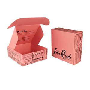 2021 Ny Mailer Box Recyclable Beauty Products Corrugated Board CMYK Tryckt