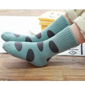 Children'S Socks Autumn And Winter Fashion Cotton Boys Girls Children Models With Velvet Warm Baby Terry Towel Sock 210625