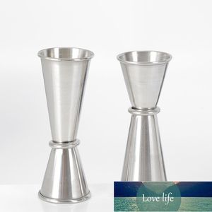 1 PC de aço inoxidável de aço inoxidável coquetel de coquetel de jigger copo copo barware barware ferramenta 30-65ml preço de fábrica especialista design Qualidade mais recente estilo original