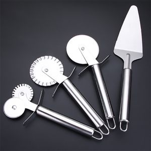 Küchenutensilien-Set aus Edelstahl, Bratschaufel, Ingwer, Seidenkäse, Karotte, Hobeln, Pizzamesser, Backutensilien 210423