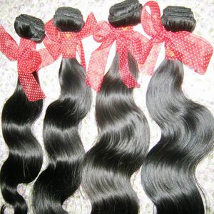 Royal Strands Authentic Human Hair Filippinska Virgin Raw Body Waves Wefts 300g / Lot Silky Extensions Hot Now