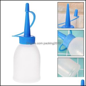 Bottles Jars Storage Housekee Organization Home & Garden30Ml Industrial Glue Gel Oil Ketchup Plastic Squeeze Bottle Jet Dispenser W/ Cap K9F