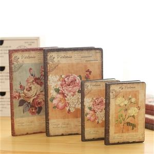 Fromthenon Flower Notebook EU Retro Cloth Cover Personal Diary Book Vintage Korean Stationery School-supplies 210611