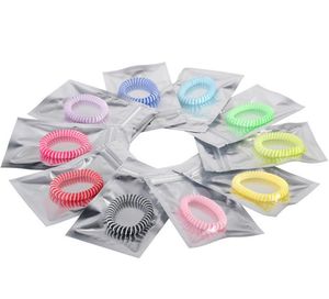 Pest Control Anti- Mosquito Repellent Bracelet Anti Bug Repel Wrist Band Bracelet Insect Mozzie Keep Bugs Away Mixed color