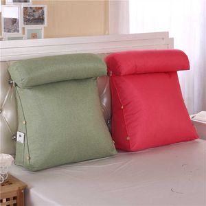 Mode Lounger Bed Reading Rest Back Sofa Kudde Pillow Office Chair Living Room Lumbar Pad 210716