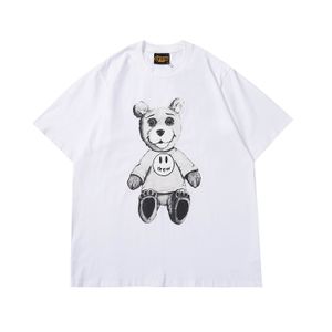 Wholesale fashion house clothes for sale - Group buy Mens Desighner T Shirts Drew House Teddy Bear High Street Short Sleeve T shirt Top Casual Fashion Male Clothing