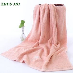 Wholesale vs pink towel for sale - Group buy Towel g Solid Color Embroidered Pink Vs Blue Bath Towels Bathroom cm Luxury For Adults SPA Men Women