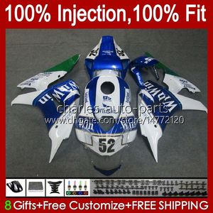 OEM Bodys Kit para Honda CBR 1000 CC RR 1000RR 2006-2007 Bodywork 59No.147 CBR1000-RR 1000CC Novo Azul 2006 2007 CBR1000 RR CBR1000RR 06 07 Fairings de Molde de Injeção