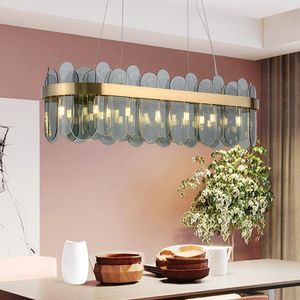 Kolye lambaları Nordic Lüks Kristal Çarşı Villa Oturma Odası Yatak Odası LED Tavan Işık Restoranı El