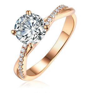 Söt Zircon Ring, Modig Trendig Ring Creative Gift Prom Smycken