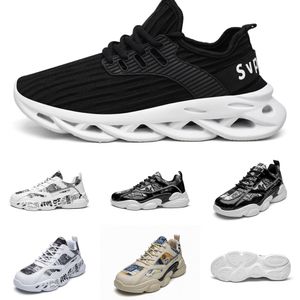 96YZ Lässige Laufschuhe Sommer Männer Bequemes atmungsaktives Mesh Solid Black Deep Grey Beige Damen Accessoires Gute Qualität Sport Mode Wanderschuh 5