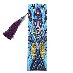 Wholesale craft beads sale for sale - Group buy Gift Wrap D Diamond Painting DIY Bookmarks Leather Tassel Bookmark Beaded Adults Arts Craft LAD sale