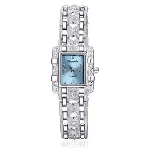 Top Ladies Watch Quartz Klockor 18mm Mode Casual Armbandsur Womens Armbandsur Atmosfärisk verksamhet Montre de Luxe Presentfärg3