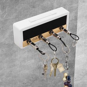 Guitar Key Holder Wall Key Rack Jack Gift Small Hallway Vintage Keychain House Decoration Key Base Keychain Guitar Rock Holder 210626