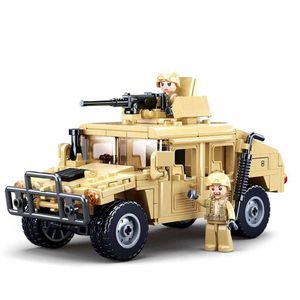 2021 Världskrig 2 WW2 Army Militär soldat City Police Swat Assault Armor Vehicle Tank Modell Byggstenar Bricks Barnleksaker Q0624