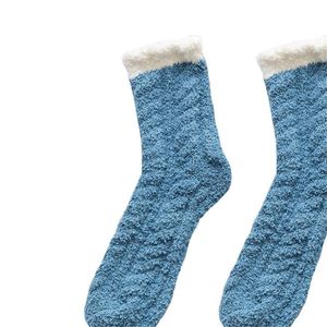 Herbst Winter Japanische Korallen Samt Fuzzy Socken Frauen Warme Verdickte Kawaii Rosa Socken für Damen Reine