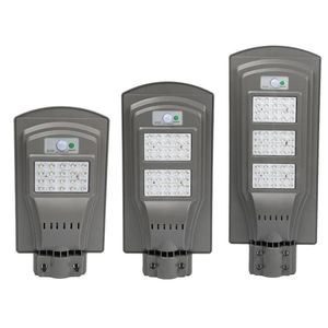 20W 40W 60W LED Solar PIR Motion Activated Czujnik Wall Street Light Outdoor Lampa