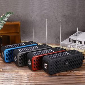 Dropship JZ131B Outdoor Sports Tragbarer Mini-Wireless-Bluetooth-Lautsprecher kann durch Solarenergie in 4 Farben aufgeladen werden