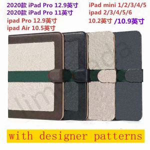 Для ipad pro11 12.9 Высококачественные чехлы для планшетов ipad10.9 Air10.5 Air1 2 mini45 ipad10.2 ipad56 Высокое качество G Дизайнерская модная кожаная визитница Карманный чехол mini 123 L01