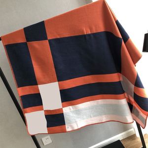 Vinterfall Varm bomullsdukar 7 färger Barockbrev Unisex Blanket Party Bankett Luxury Soft Carpet