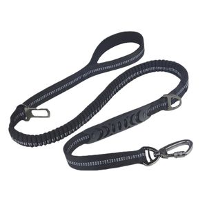 Durable Dog Leash Running Belt No Pull Elastic Pet Car Safety Rope Big Training Strap For Medium Large Accessories 211022