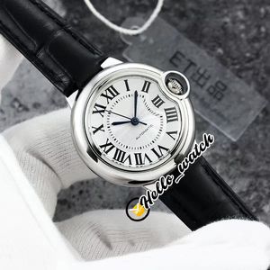 33mm V2 WSBB0030 WSBB0031 Mode Lady Klockor Japan NH05 NH06 Womens Watch White Dial Steel Case Läderrem Sapphire Armbandsur HWCR Hello_Watch