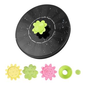 1.4W Floating Solar Fountain Garden Water Pool Pond Decoration Panel Powered Pump Decorations