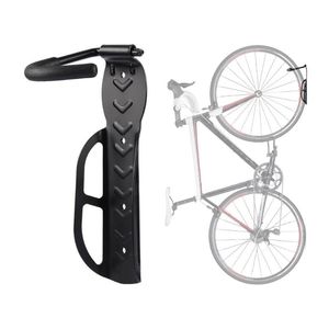 Wall Mount Bike Rack - Steel Storage Hanger Hook Stand for Bicycles, Black