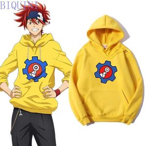 Anime SK8 Infinity Reki 3D-skrivet huva Hoodie Sweatshirt Jacket Coat Pullover Kya Hoodies Skate Streetwear 211110