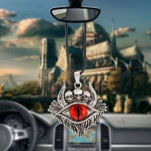 Creative Car Pendant The Eye Of Satan Rearview Mirror Decoration Hanging Ornaments Automobiles Interior Cars Accessories Decorations