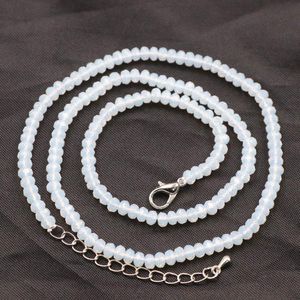 Seed Beads Stone Necklace Jewelry For Women Charms Bridal Necklaces Bracelet Opal Crystal Vintage Costume Gift Accessories B110 Chokers