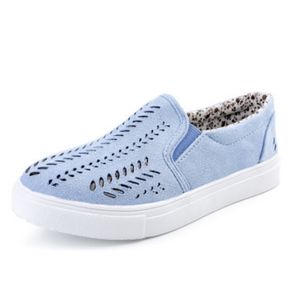 Women Loafers Espadrilles TOP-Quality Casual Flat Fabric Shoes Summer Hollow Round Canvas Trainers Pink Blue Fashion Walking Sports Skate Shoe 008