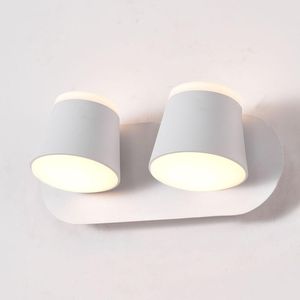 Lampy ścienne nowoczesna lampa LED obracana nordycka sypialnia nocna salon do oświetlenia koktajlowego koktajlu.