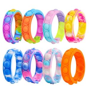 party favor Simple Dimple Push 3D Ball Toys Bubble Anti-Stress Finger Squeeze Press Board Kid Adult Family Game Interactive Sensory Toy