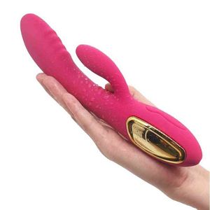 NXY vibrators opgewaardeerd G Spot Rabbit Vibrator Waterdichte Fitness Dildo Speeds Silent Sex Toys voor Dames