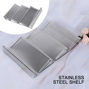 Wholesale tiered pantry organizer for sale - Group buy Hooks Rails Tier Spice Rack Stainless Steel Pantry Storage Organizer For Freezer Holder Kitchen Refrigerator Holders