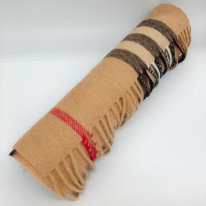 Check Wrap achat en gros de Hiver cachemire concepteur foulard de mode haut de gamme douce épaisse foulards de luxe pour hommes et femmes unisexe classique chèque de gros plaid châles imitation couleur