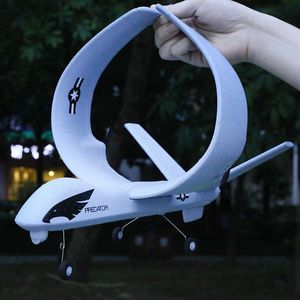 Z51 planör düzlemi el atma köpük drone rc uçak modeli sabit kanat oyuncak 20 dakika fligt zaman kanat açıklığı juguete oyuncaklar erkekler için 211026