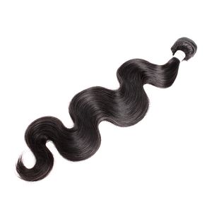 Queen Quality 100% Peruvian Hair Extension 1 Bundle Remy Human Hair Weft Extensions Body Wave Natural Color Greatremy Drop Ship