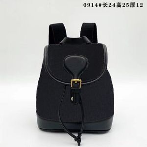 Новый список брендов писем печатает женский рюкзак мужская сумка для путешествий 24 * 25 * 12см